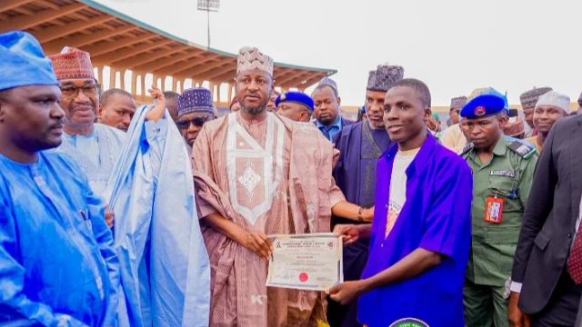 Katsina govt. empowers 634 youths with skills, starter-packs