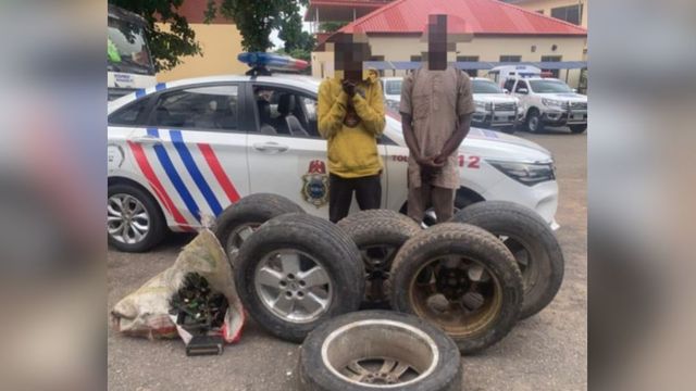 Police detain suspected cultist, vandals, recover pistol, vehicle parts
