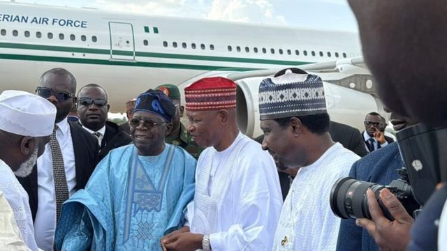 Tinubu honours late Aminu Dantata’s legacy during condolence visit to Kano
