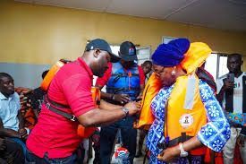 LASWA distributes life jackets to boost waterways safety