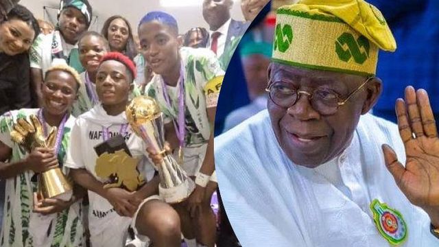 WAFCON: Tinubu confers OON honours on Super Falcons, rewards players with $2.4m, houses