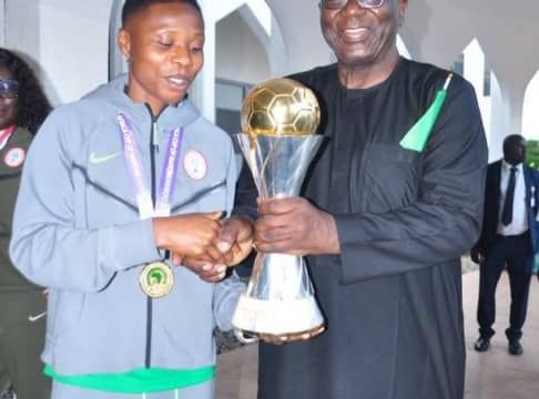 WAFCON Victory: AbdulRazaq hails Kwara-born Super Falcons midfielder Halimatu Ayinde
