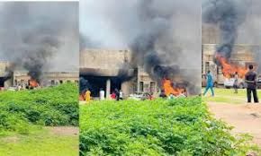 NDLEA office set ablaze, Emir’s palace vandalised as Lafiagi youths protest insecurity