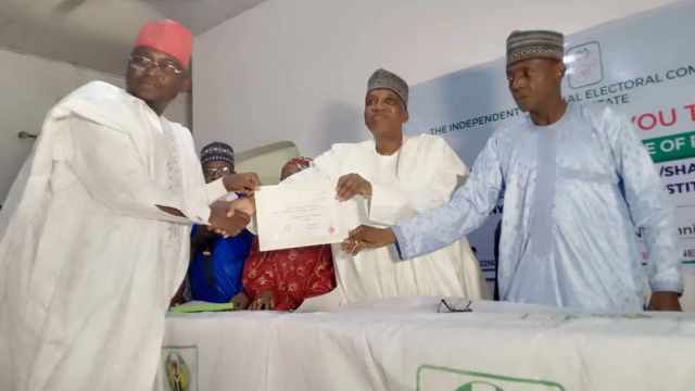 INEC issues Certificates of Return to Kano by-election winners