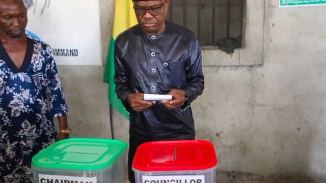 Wike hails Tinubu, commends turnout in Rivers LG elections