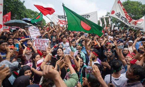 Bangladesh prime minister resigns following weeks of violent protests