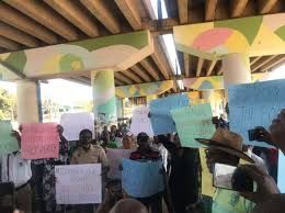 Protesters flood the streets of Jos, calling for better governance