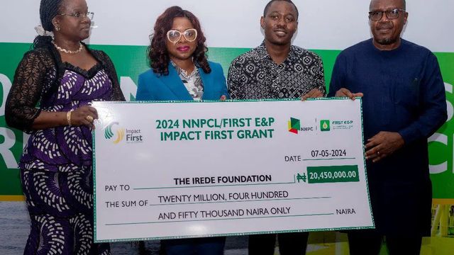 NNPC, First E&P JV empower NGOs with N53.4m