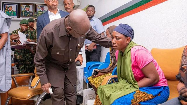 Gov Otti visits slain soldiers’ widows, promises justice
