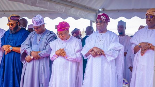 Without hope, there is no development — Tinubu charges Nigerians at Eid prayers