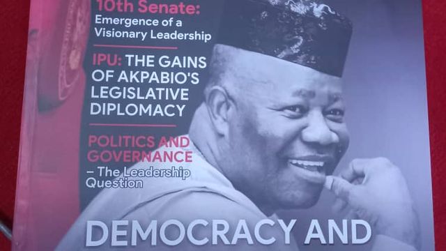 Senate president unveils magazine to promote transparency
