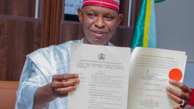 Emirship tussle: Kano Gov signs bill establishing second-class Emirate Councils into law