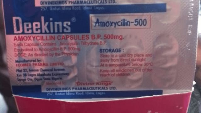 NAFDAC recalls Deekins Amoxycillin batch due to adverse reactions
