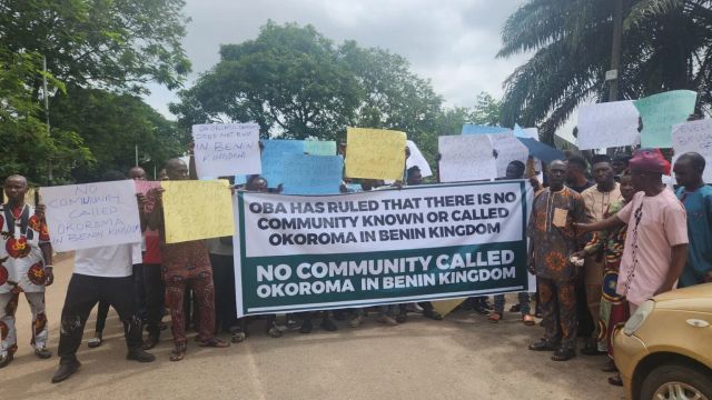 Edo community protests alleged takeover of ancestral land