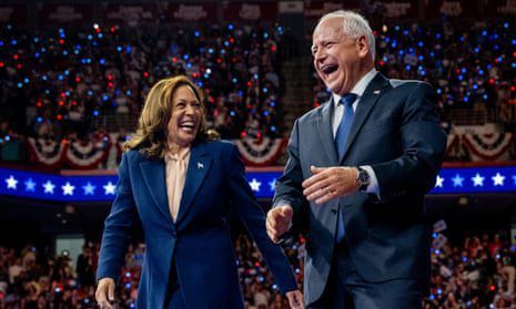 Kamala Harris’s campaign receives $20 million surge in donations following Tim Walz’s selection as her running mate