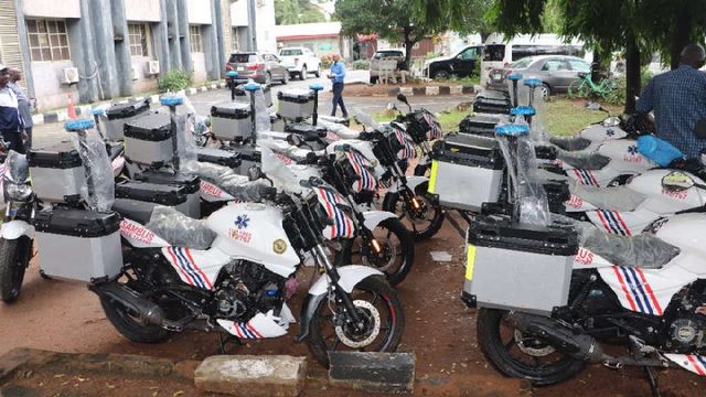 Lagos deploys 10 ambulance bikes to slash emergency response time
