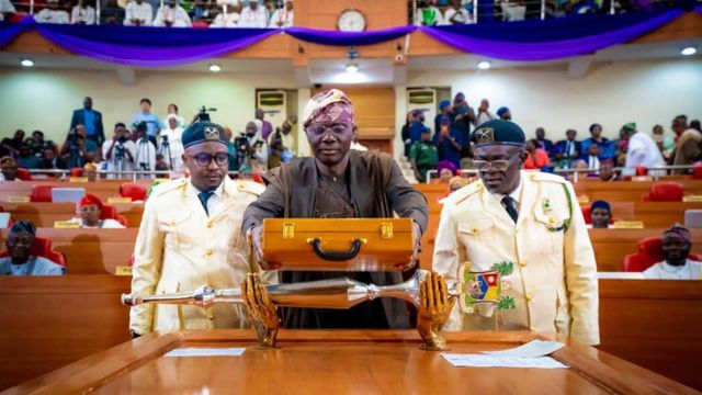 Sanwo-Olu presents N4.237trn 2026 budget to Lagos Assembly