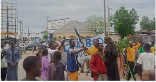 Borno government impose immediate 24hr curfew amid protest