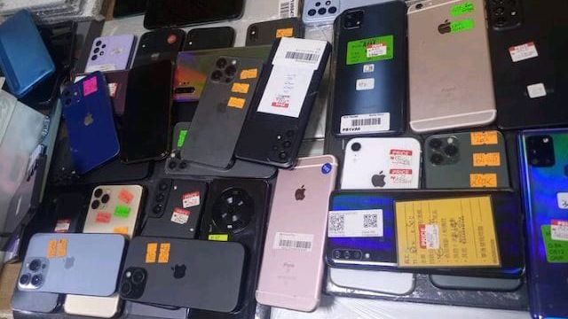 Police recover 75 mobile phones, laptops abandoned by suspects in Lagos