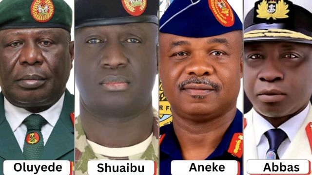 Senate begins screening of new Service Chiefs