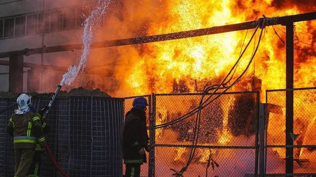 Russian missiles kills 5 in Ukraine, destroys energy facility
