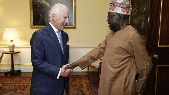 Tinubu meets King Charles III at Buckingham Palace