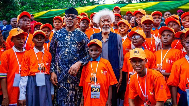 Soyinka at 90: Abiodun awards scholarships to nine students