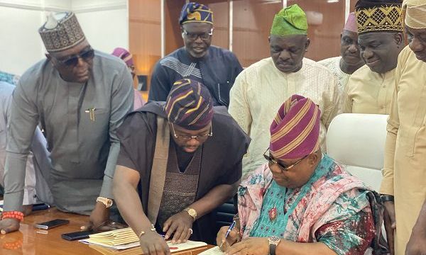 Budget of Transformation: Adeleke signs N427bn into law