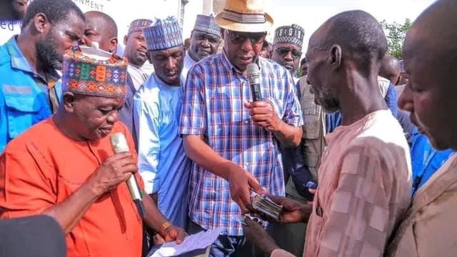 Zulum flags off distribution of relief materials to flood victims