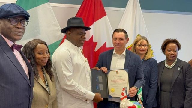 Bayelsa, Canadian City seal 10-point bilateral deal