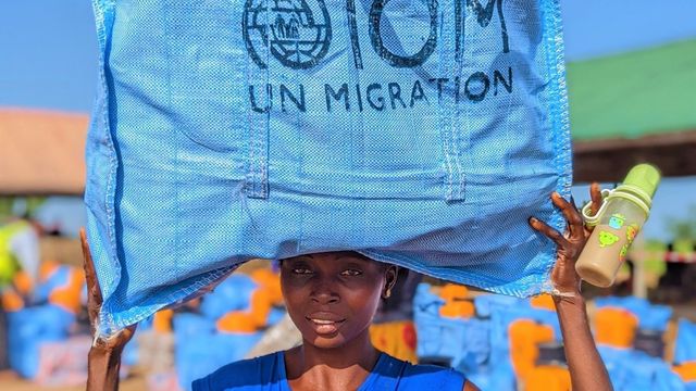 IOM donates domestic materials to over two million IDPs in Benue
