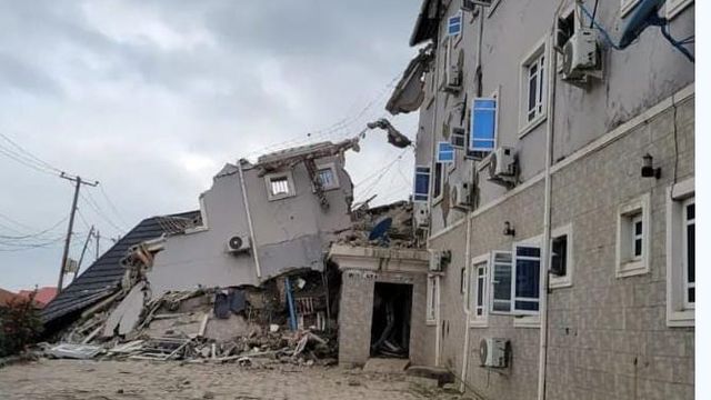 JUST IN: Many trapped as building collapses in Abuja