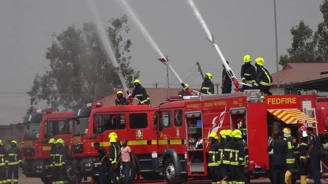 Fire guts Lagos govt staff quarters, properties worth millions destroyed