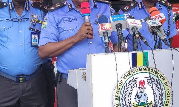 Lagos CP pledges aggressive action against crime, parades 98 suspects