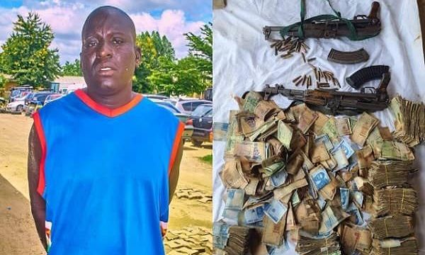 Police arrest notorious armed robber, recover AK-47 rifles, N4.9m