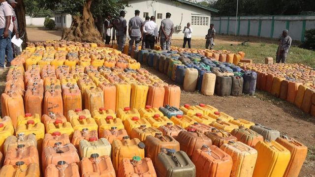 Customs to auction seized petrol at N400 per litre