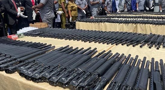 Customs seizes N270m arms cache from Turkey at Lagos Airport