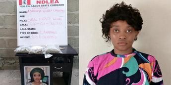 Ex-beauty queen, Aderinoye surrenders to NDLEA after eight months