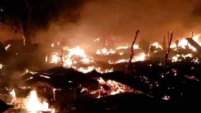 Fire guts Yola Main Market