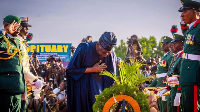 Tinubu describes Lagbaja as thoroughbred professional soldier