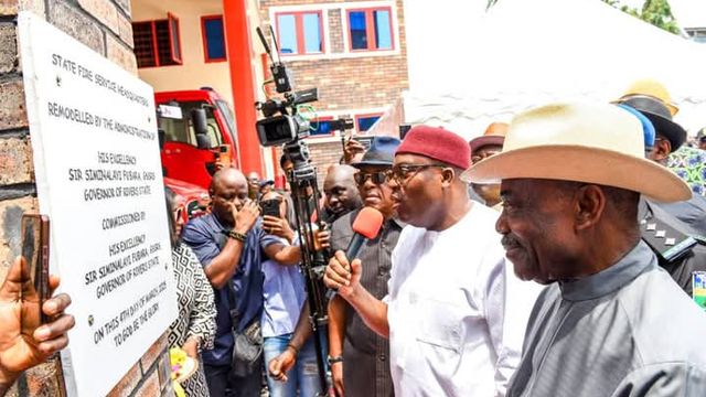 Fubara commissions modern fire service headquarters, enhances emergency response