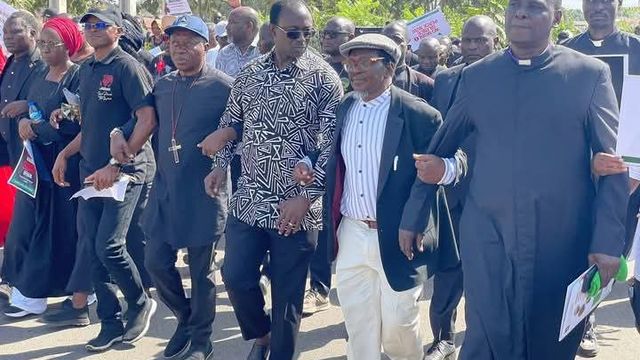 Christian faithful hold peaceful protest, decry killings in Plateau