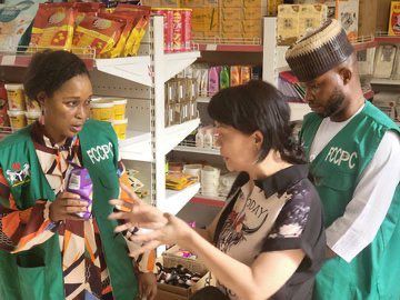 All products in Abuja Chinese Supermarket labelled in Chinese currency – FCCPC