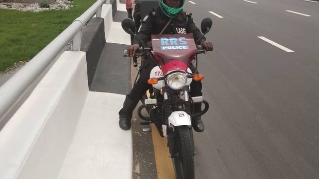 Police begin 24-hour bike patrol on Third Mainland Bridge