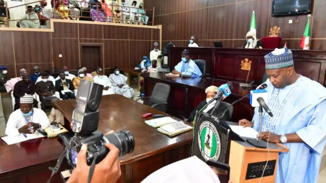 Inuwa presents ₦535.7bn budget of consolidation to Gombe Assembly