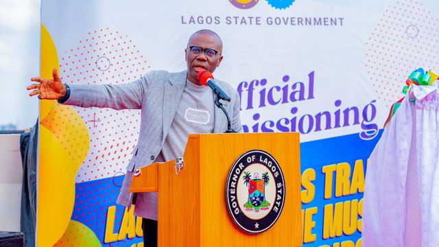Sanwo-Olu unveils Red Line Flyover in Mushin