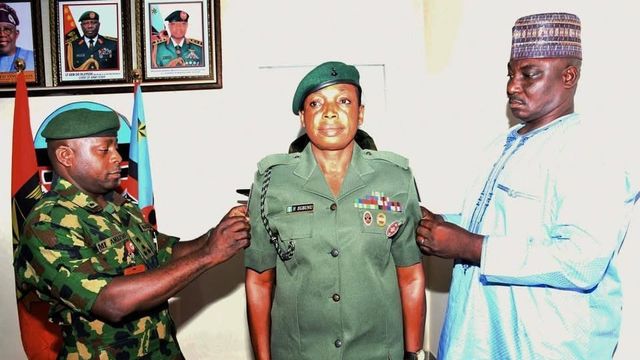 Nigerian Army gets first-ever infantry female warrant officer