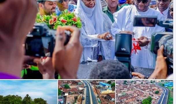 Gov. Abdulrazaq commissions 4.779km road in Ilorin