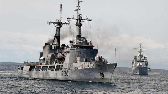 8 Nigerian warships depart for anti-piracy mission in Gulf of Guinea