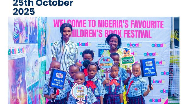 Lagos to host Africa’s Premier Children’s Book festival Oct 25